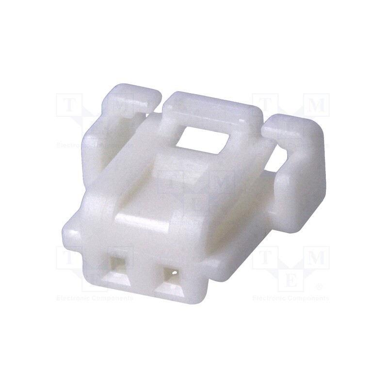 10 pcs : 5023510200 - Plug, wire-board, female, DuraClik, 2mm, PIN: 2, w/o contacts, 3A
