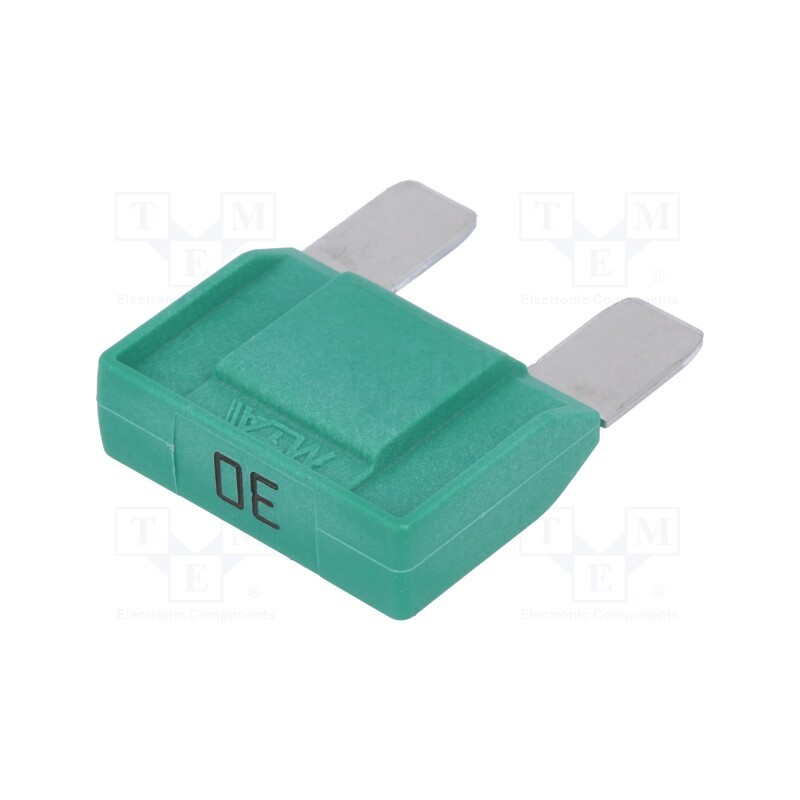 10 pcs : MAXIVAL 30A - Fuse: fuse, 30A, 32VDC, automotive, 29mm
