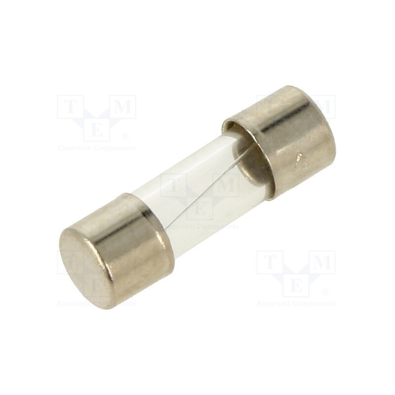 20 pcs : FSE-8A - Fuse: fuse, quick blow, 8A, 250VAC, glass, 5x15mm