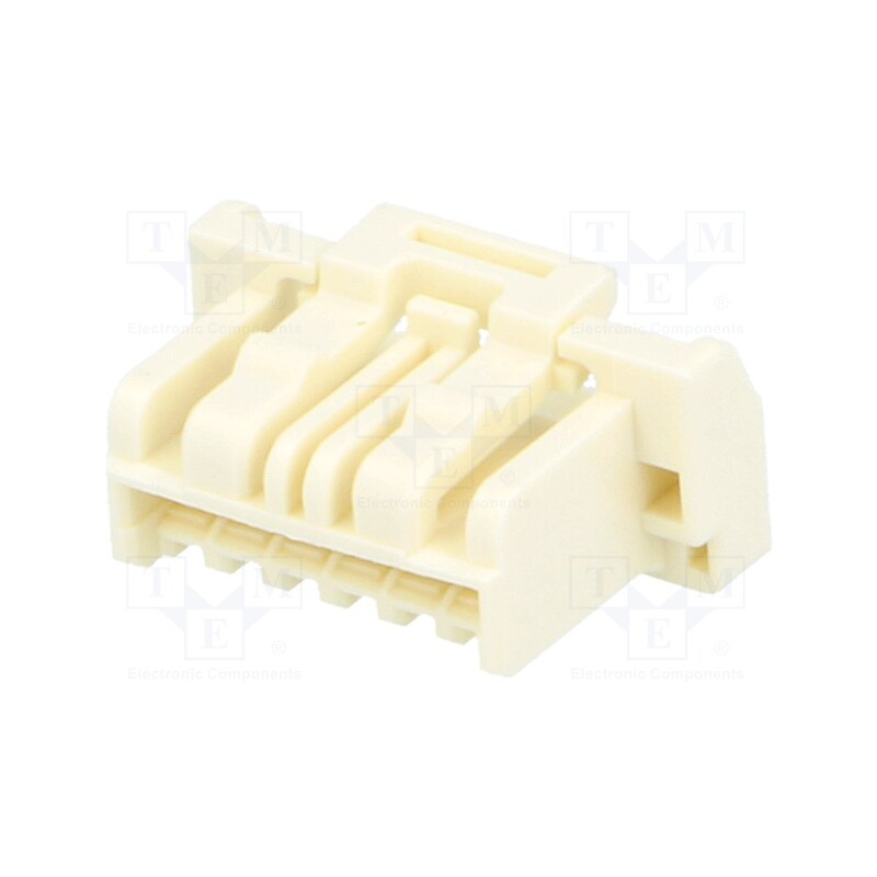 10 pcs : 5025780600 - Plug, wire-board, female, CLIK-Mate, 1.5mm, PIN: 6, w/o contacts