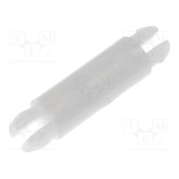 100 pcs : FIX-SP-12 - PCB distance, polyamide, L: 12.7mm, latch/latch, natural, UL94V-2