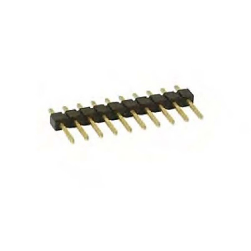 20 pcs - Amphenol Communications Solutions EconoStik Series Vertical Through Hole Pin Header, 10 Contact(s), 2.54mm Pitch, 1