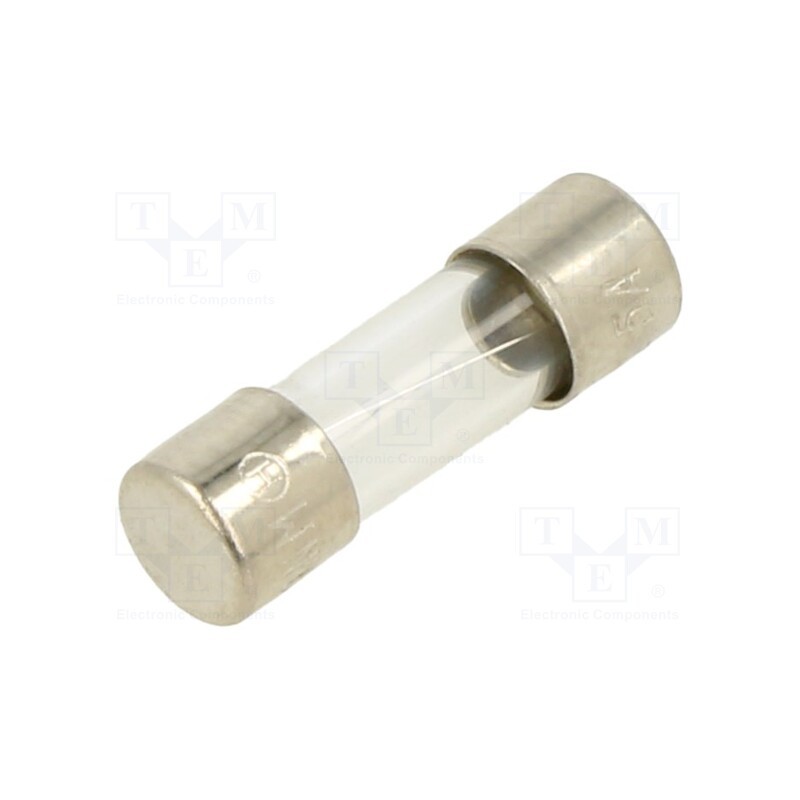 20 pcs : FSE-2.5A - Fuse: fuse, quick blow, 2.5A, 250VAC, glass, 5x15mm
