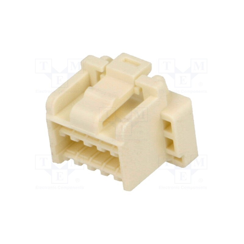 10 pcs : 5031491000 - Plug, wire-board, female, CLIK-Mate, 1.5mm, PIN: 10, w/o contacts