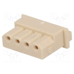 50 pcs : 50375043 - Plug, wire-board, female, Mini-SPOX, 2.5mm, PIN: 4, w/o contacts