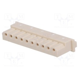 50 pcs : 50375103 - Plug, wire-board, female, Mini-SPOX, 2.5mm, PIN: 10, w/o contacts