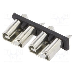 10 pcs : CNR-02 - Fuse clips, 30A, 500V