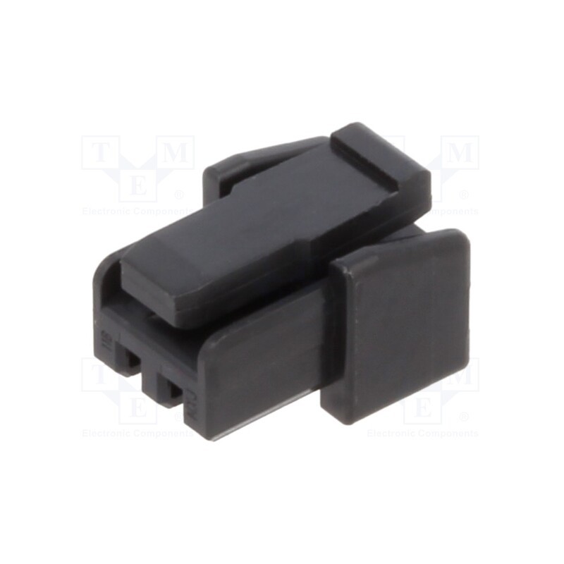 50 pcs : 5055650201 - 1.25WTB SINGLE REC HSG 2CKT BLACK
