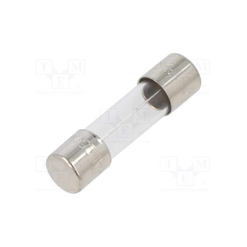 10 pcs : BK1-S506-250-R - Fuse: fuse, time-lag, 250mA, 250VAC, cylindrical,glass, 5x20mm