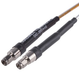 1 pcs - Radiall Male SMA to Male SMA Coaxial Cable, 910mm, Terminated