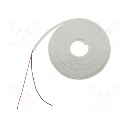 5 m : N006120BB1LZ (WARM WHITE) - NEON LED tape, white warm, 2835, 12V, LED/m: 120, 6mm, IP65, 8W/m