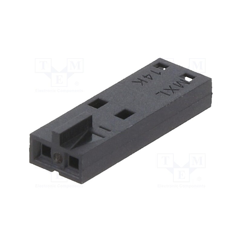 20 pcs : 50579202 - Plug, wire-wire/PCB, female, SL, 2.54mm, PIN: 2, w/o contacts