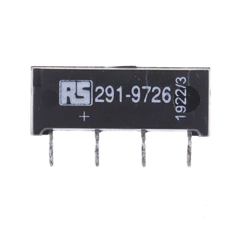 1 pcs - Meder PCB Mount Reed Relay, 24V dc Coil, SPST, 200V dc Max, 1 A Max, 2000Ω