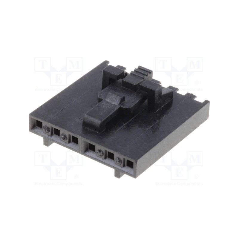 10 pcs : 50579406 - Plug, wire-wire/PCB, female, SL, 2.54mm, PIN: 6, w/o contacts
