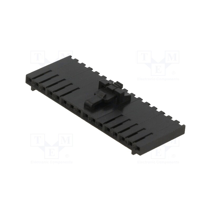 5 pcs : 50579416 - Plug, wire-wire/PCB, female, SL, 2.54mm, PIN: 16, w/o contacts