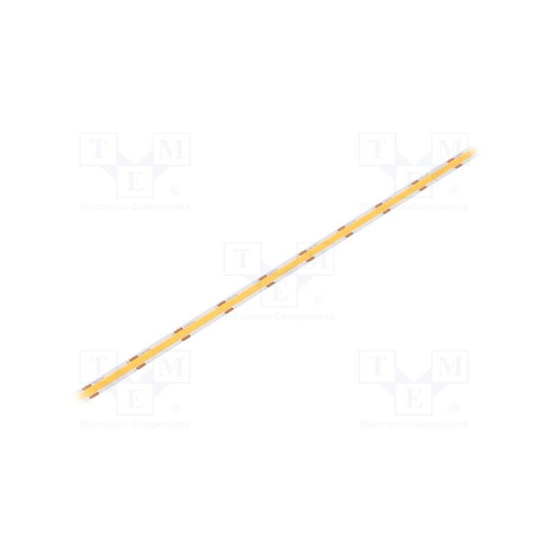 5 m : HH-SWW320F008W12-COB-R - COB LED tape, white warm, 12V, LED/m: 320, 8mm, IP20, 8W/m, bendable