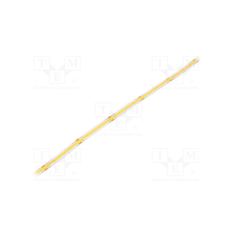 5 m : HH-SWW320F010W12-COB IP20 - COB LED tape, white warm, 12V, LED/m: 320, 8mm, IP20, 8W/m, bendable