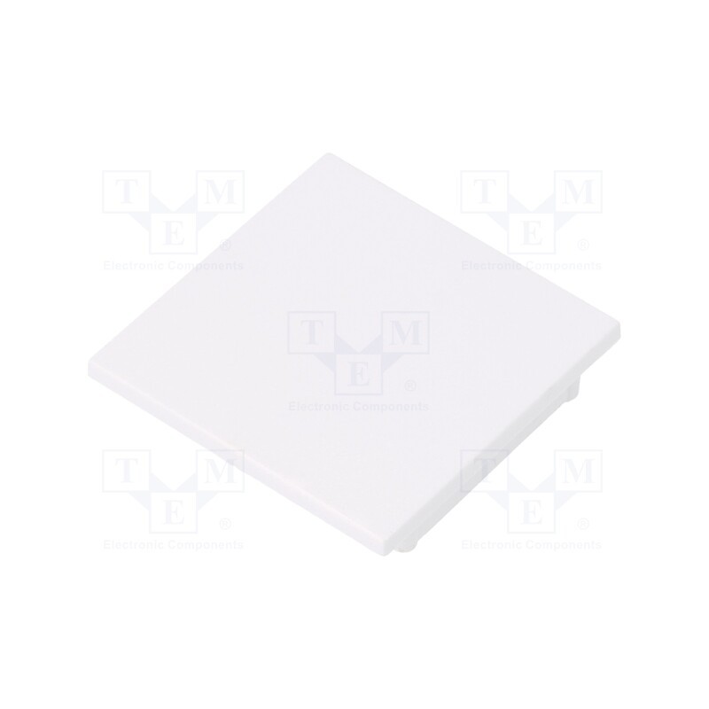 10 set : V4960001 -AS - Cap for LED profiles, white, 2pcs, ABS, Kind of shutter: C