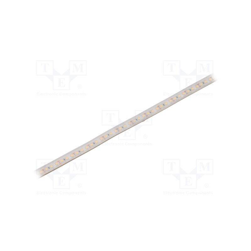 5 m : S010120BB1LZ (WARM WHITE IP65) - LED tape, white warm, 2835, 12V, LED/m: 120, 10mm, white PCB, IP65