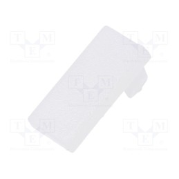 10 set : H8990038 -AS - Cap for LED profiles, milky, 2pcs, ABS, HI8