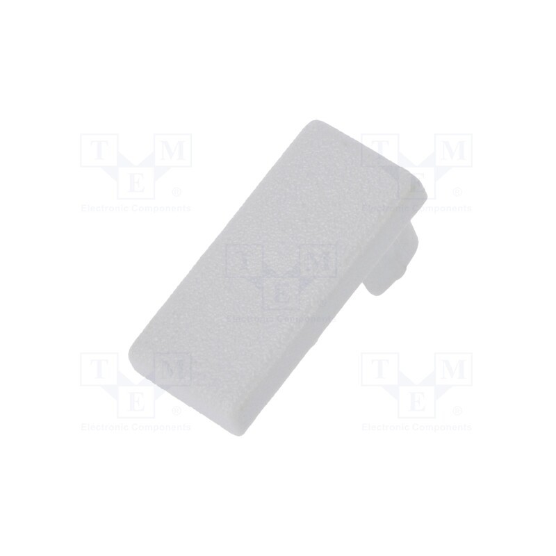 10 set : H8990022 -AS - Cap for LED profiles, grey, 2pcs, ABS, HI8