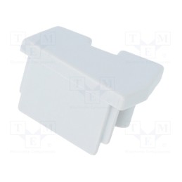 10 set : A9960022 -AS - Cap for LED profiles, grey, 2pcs, ABS, EDGE10