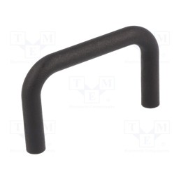 10 pcs : FIX-HANU-48N - Handle, polyamide, black, H: 32mm, L: 53.5mm, W: 6.3mm
