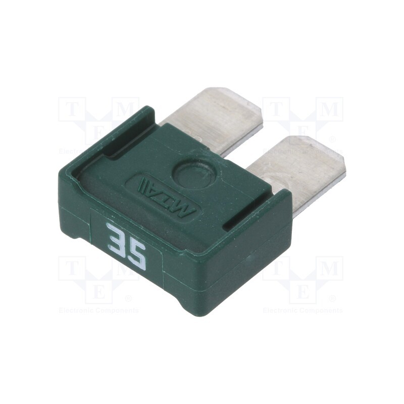 10 pcs : 602935 - Fuse: fuse, 35A, 32VDC, automotive, 16.2mm