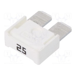 10 pcs : 602925 - Fuse: fuse, 25A, 32VDC, automotive, 16.2mm