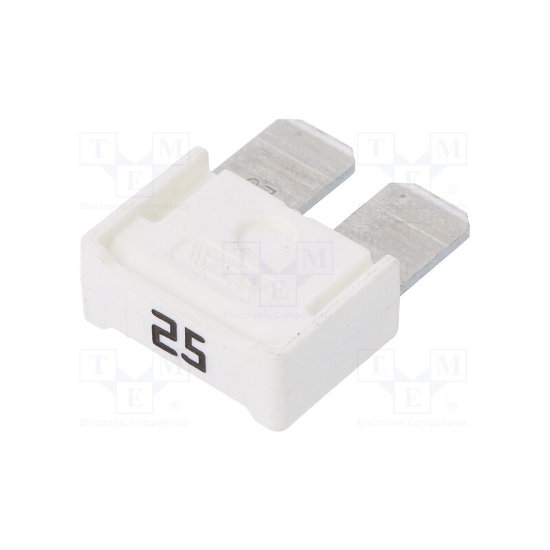 10 pcs : 602925 - Fuse: fuse, 25A, 32VDC, automotive, 16.2mm