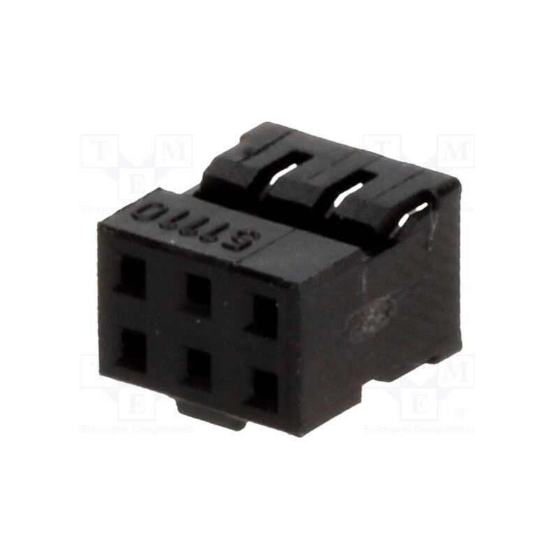 20 pcs : 511100660 - Plug, wire-wire/PCB, female, Milli-Grid, 2mm, PIN: 6, w/o contacts