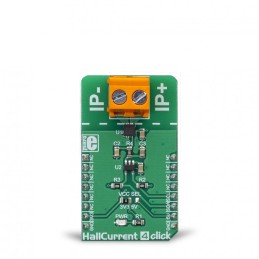 1 pcs - MikroElektronika Hall Current 4 Click Hall Current Sensor Board for ACS70331