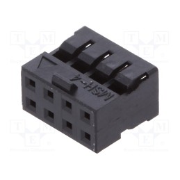20 pcs : 511100860 - Plug, wire-wire/PCB, female, Milli-Grid, 2mm, PIN: 8, w/o contacts