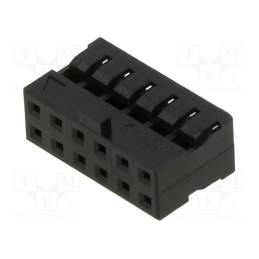 50 pcs : 511101251 - Plug, wire-wire/PCB, female, Milli-Grid, 2mm, PIN: 12, for cable