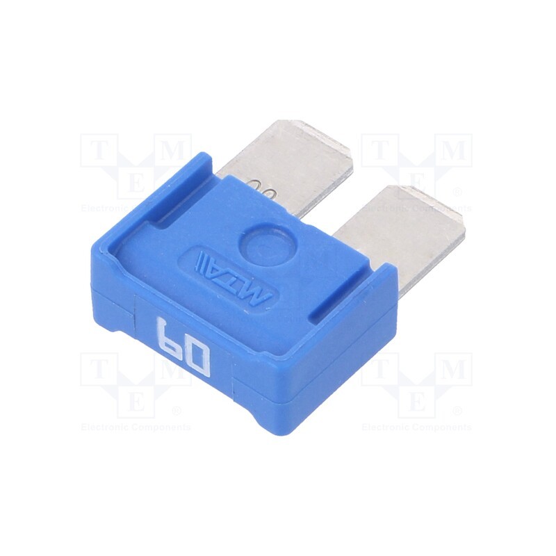 10 pcs : 602960 - Fuse: fuse, 60A, 32VDC, automotive, 16.2mm