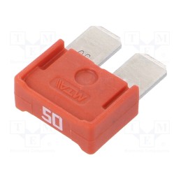 10 pcs : 602950 - Fuse: fuse, 50A, 32VDC, automotive, 16.2mm