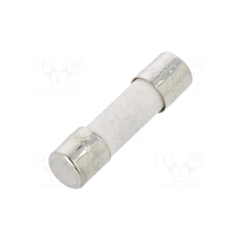 20 pcs : UDA 20A 250V - Fuse: fuse, time-lag, 20A, 250VAC, ceramic,cylindrical, 5x20mm