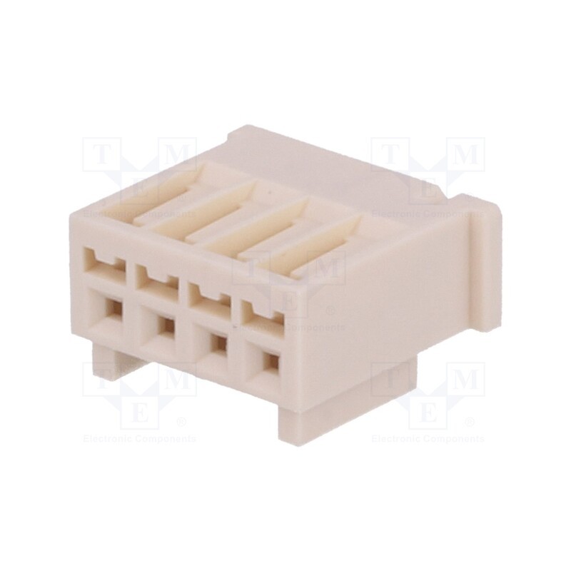 20 pcs : 511910400 - Plug, wire-wire/PCB, female, Mini-Latch, 2.5mm, PIN: 4, for cable