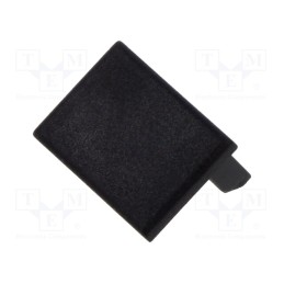10 pcs : C24337C07 - Cap for LED profiles, black, PDS-4-PLUS