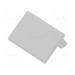 10 pcs : C24337C02 - Cap for LED profiles, grey, PDS-4-PLUS