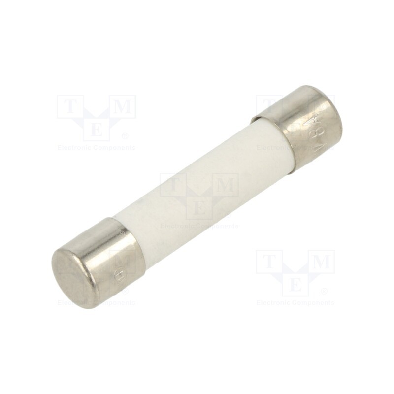 10 pcs : FCA-8A - Fuse: fuse, quick blow, 8A, 250VAC, ceramic, 6.3x32mm, brass