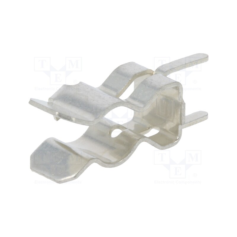 50 pcs : 751.0052 - Fuse clips, cylindrical fuses, THT, 5x20mm, 6.3A, Pitch: 5mm, OG