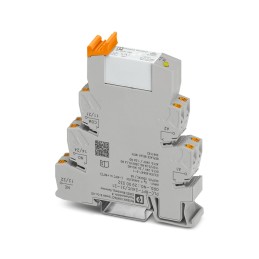 1 pcs - Phoenix Contact PLC-RPT- 24UC/21-21 Series Interface Relay, DIN Rail Mount, 24V ac/dc Coil, DPDT, 2-Pole