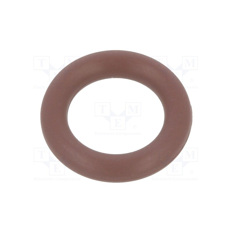 50 pcs : 01-0007.00X2 ORING 80FPM BROWN - O-ring gasket, FPM, Thk: 2mm, Øint: 7mm, brown, -20÷200°C