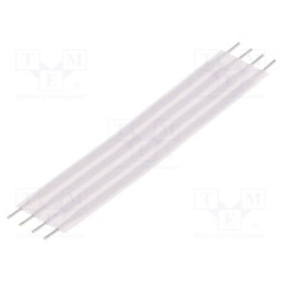 10 pcs : 5-1474644-0 - Connector: jumper cable, Cable ph: 2.54mm, L: 50.8mm, straight