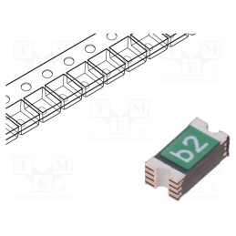 20 pcs : 0ZCJ0200FF2C - Fuse: PTC polymer, 2A, Imax: 100A, 0ZCJ, 1206