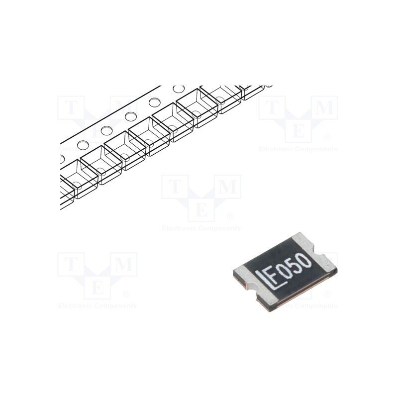 20 pcs : 1812L050PR - Fuse: PTC polymer, 500mA, 1812L