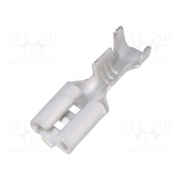 50 pcs : 5-160433-6 - Terminal: flat, 4.8mm, 0.5mm, female, 0.5÷1.5mm2, crimped, straight