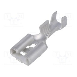 10 pcs : 5-160447-5 - Terminal: flat, 6.3mm, 0.8mm, female, 1÷2.5mm2, crimped, for cable