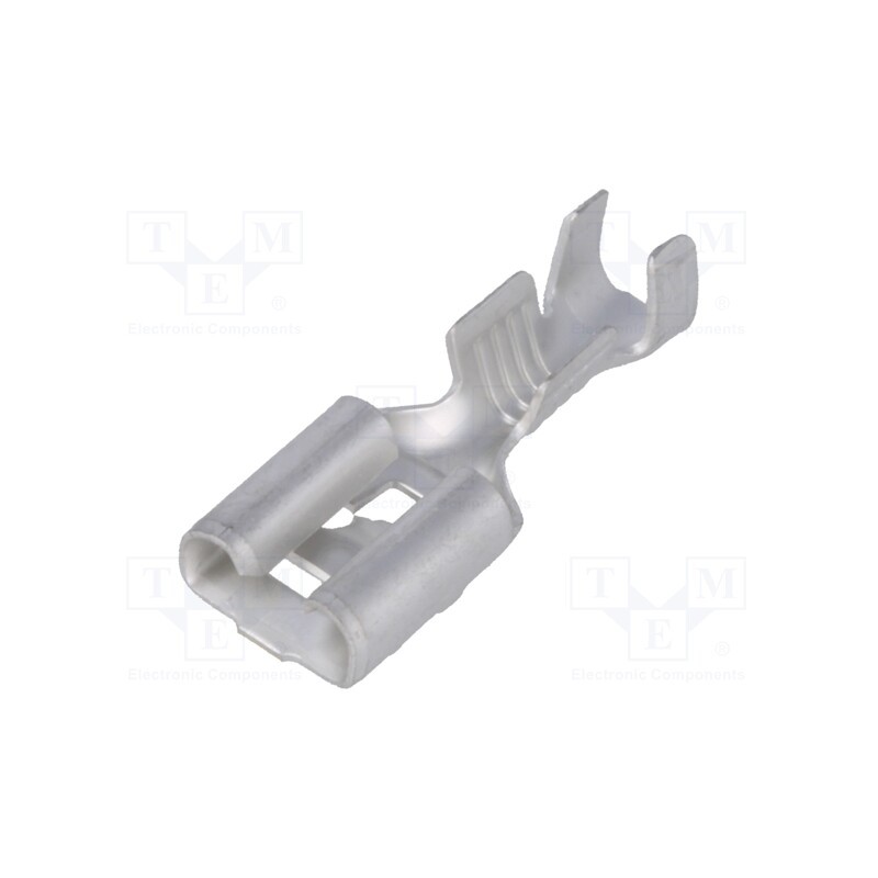 10 pcs : 5-160447-5 - Terminal: flat, 6.3mm, 0.8mm, female, 1÷2.5mm2, crimped, for cable